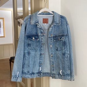 Anine Bing Rory Denim Jacket - Vintage Blue